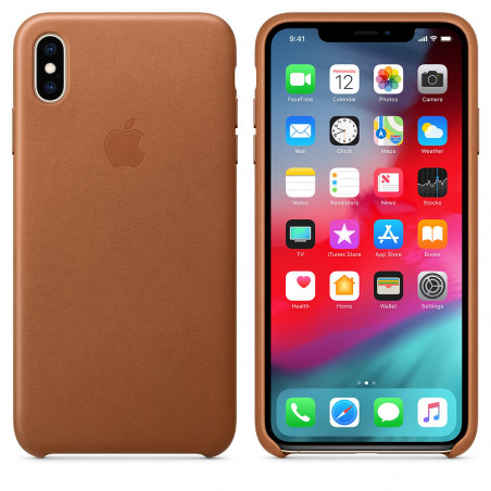 iPhone XS Max Leather Case