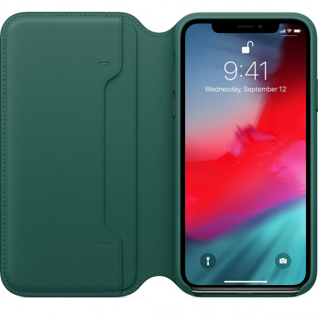 iPhone XS Leather Folio