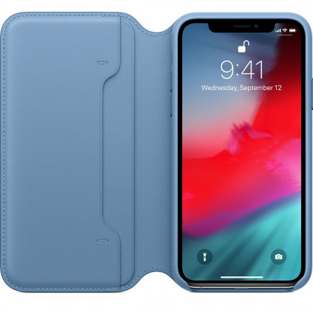 iPhone XS Leather Folio