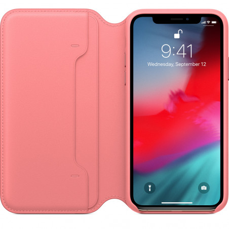 iPhone XS Leather Folio