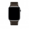 Apple Watch Hermès - 44mm Ébène Barenia Leather Single Tour Deployment Buckle