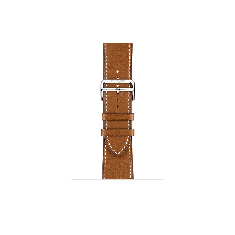 Apple Watch Hermès - 44mm Ébène Barenia Leather Single Tour Deployment Buckle