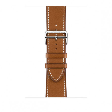 Apple Watch Hermès - 44mm Ébène Barenia Leather Single Tour Deployment Buckle