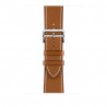 Apple Watch Hermès - 44mm Ébène Barenia Leather Single Tour Deployment Buckle